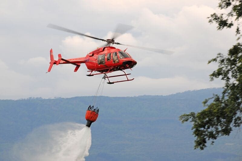 Bell 407GXi em foto oficial em voo