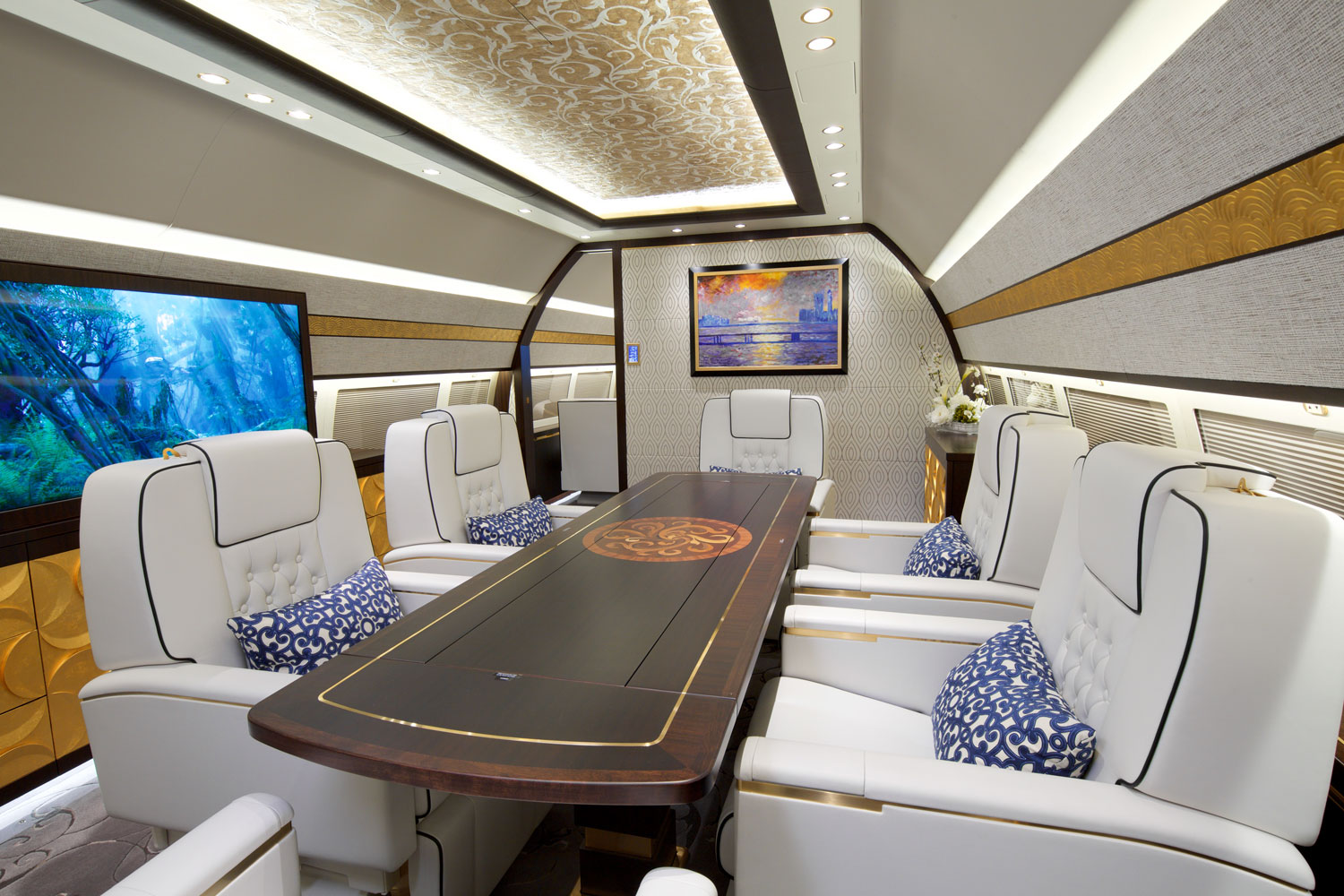 Boeing BBJ 737-7 Select in official cabin or flight deck image