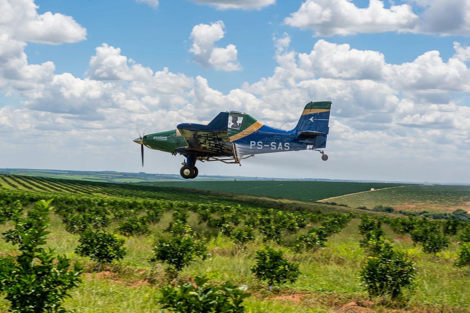 Embraer Ipanema 203 in official image of the aircraft