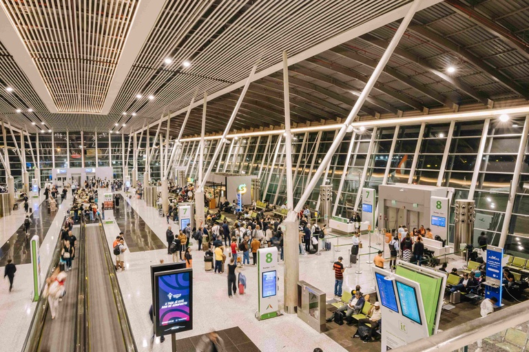 Aeroporto Internacional de Brasília, principal hub do Centro-Oeste em fevereiro de 2026