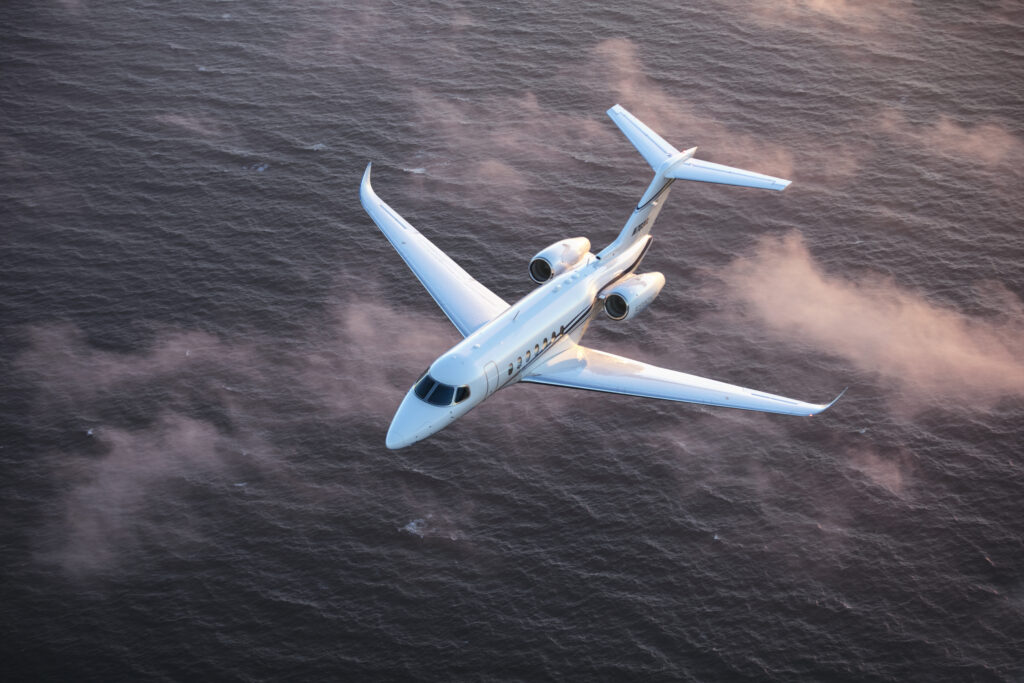 Cessna Citation Longitude em voo, imagem usada para ilustrar a nova fase de conectividade da linha Citation