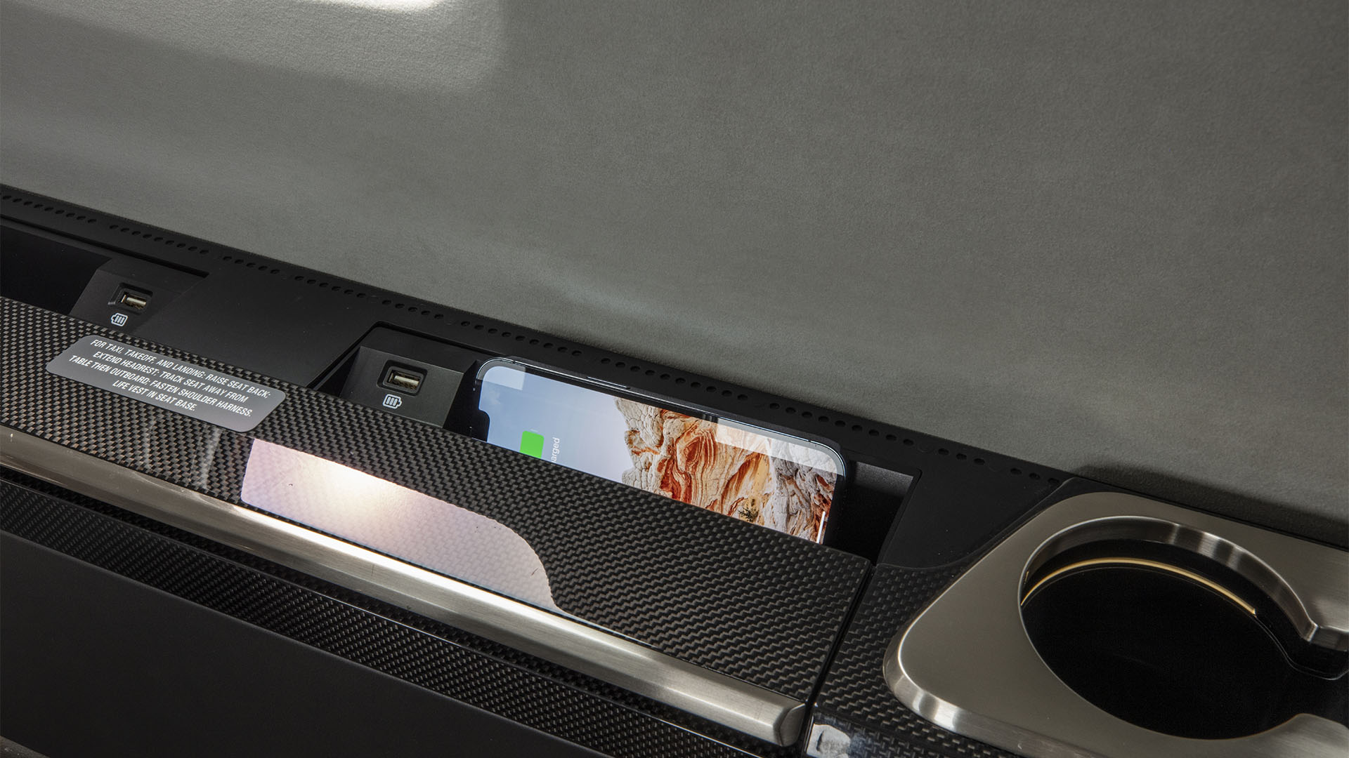 Cessna Citation M2 Gen3 em imagem oficial de cabine ou flight deck